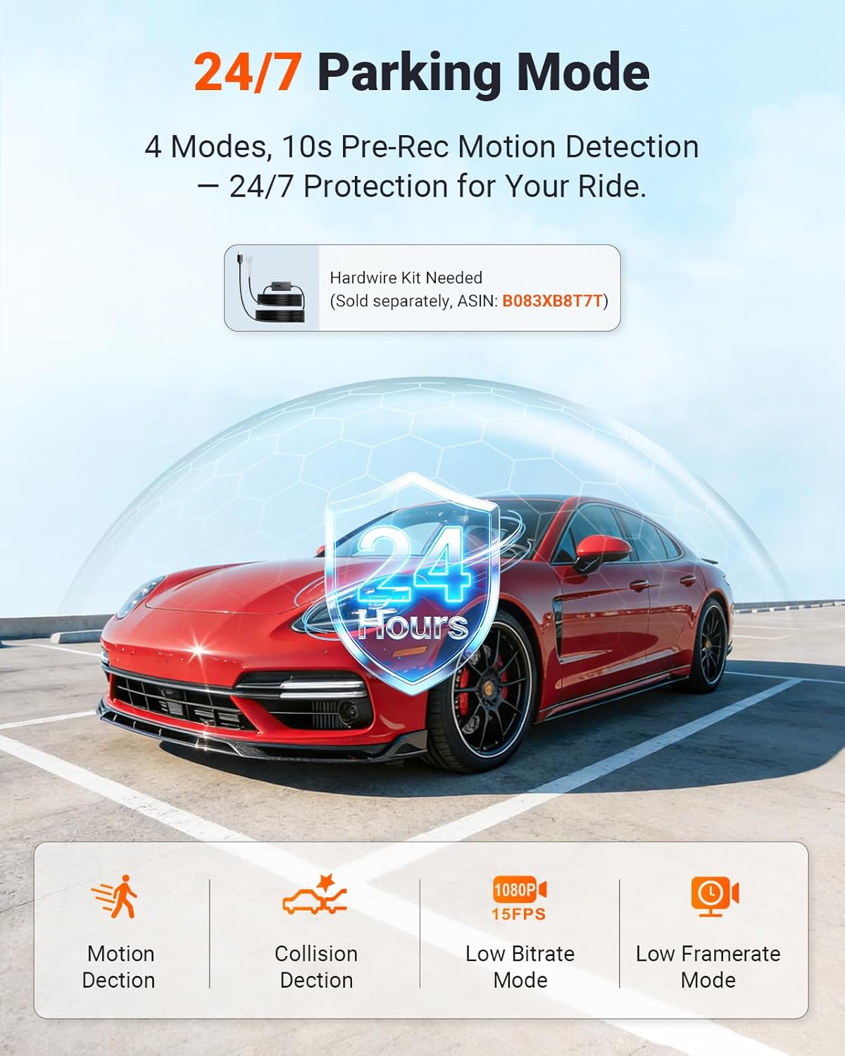 Vantrue New N4S 3 Channel Dash Cam, STARVIS 2 Night Vision, Front Rear Inside Dashcam for Cars, Front and Rear Dual Channel, PlatePix™ Tech, Parking Mode, Wi-Fi, GPS, 2" IPS, Support 1TB (RC18)