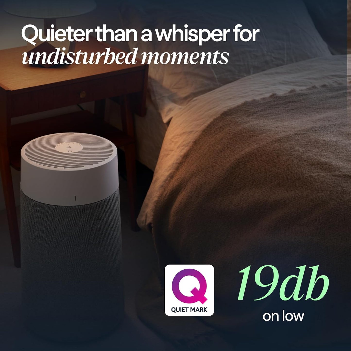 BLUEAIR Blue Pure 511i Max Smart Air Purifier for Bedroom & Small Rooms up to 1,138 Sq Ft, HEPASilent Air Cleaner for Pets, Allergies, Smoke & Dust, Quiet WiFi Air Purifier with Auto Mode