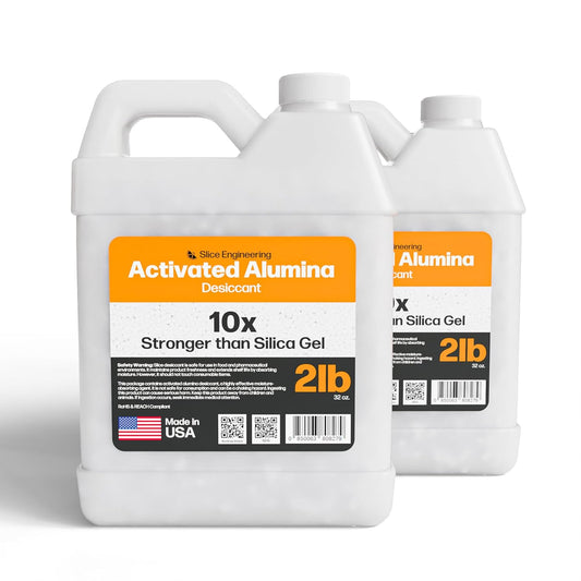 Activated Alumina Desiccant Beads for 3D Printer Filament Reusable (4lb)