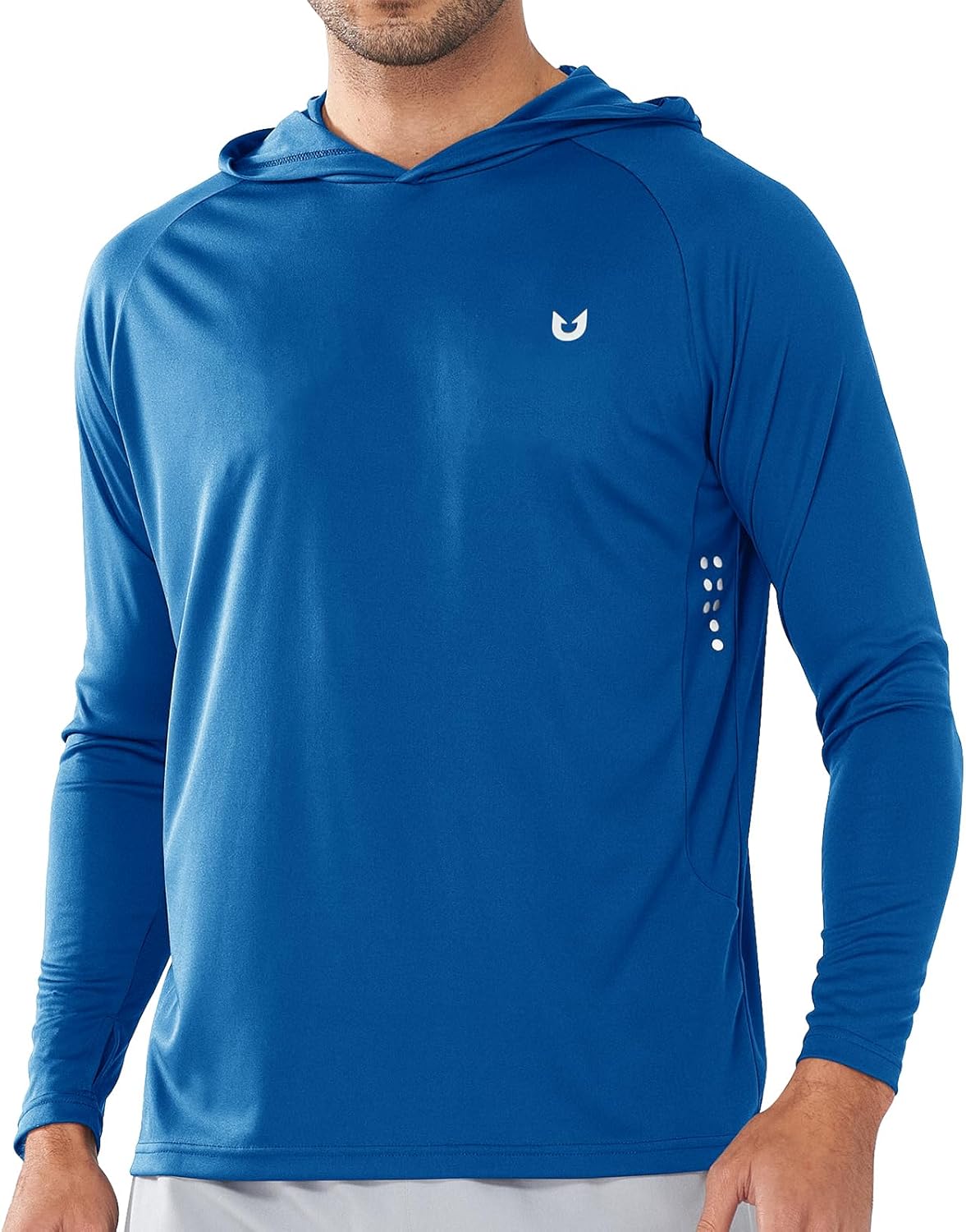 NORTHYARD Men's UPF 50+ Rash Guard Hoodie Long Sleeve Sun Protection Shirt Fishing Swim Beach Hiking Quick Dry Lightweight