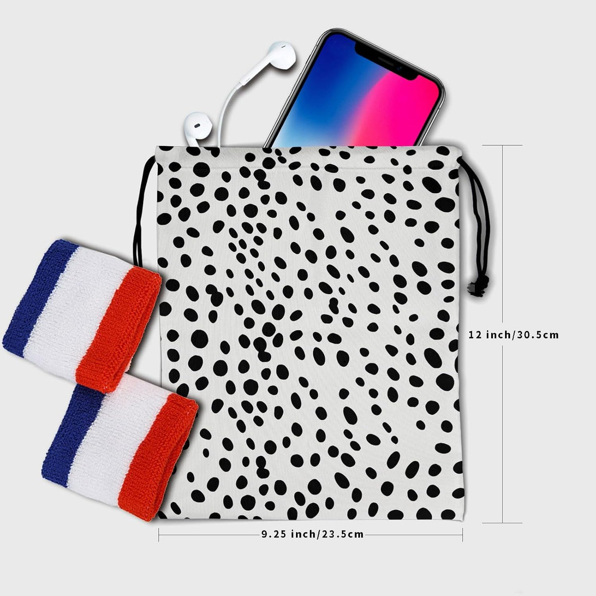 Nerxy Pet Gymnastics Grip Bag Dog Cat Drawstring Grip Bags Puppy Shoe Bag Gym Storage Pouch