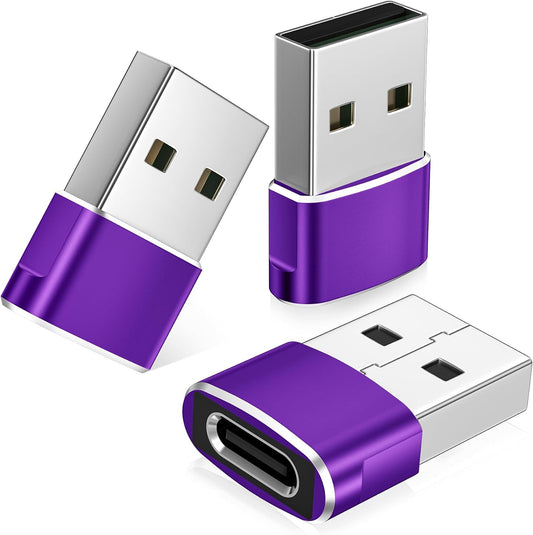 Basesailor USB to USB C Adapter,Type C Female to USB A Male Cable Converter
