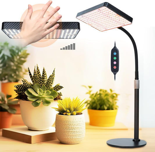 FECiDA Smart Control Desk Grow Lights for Indoor Plants with 5-Level Timer