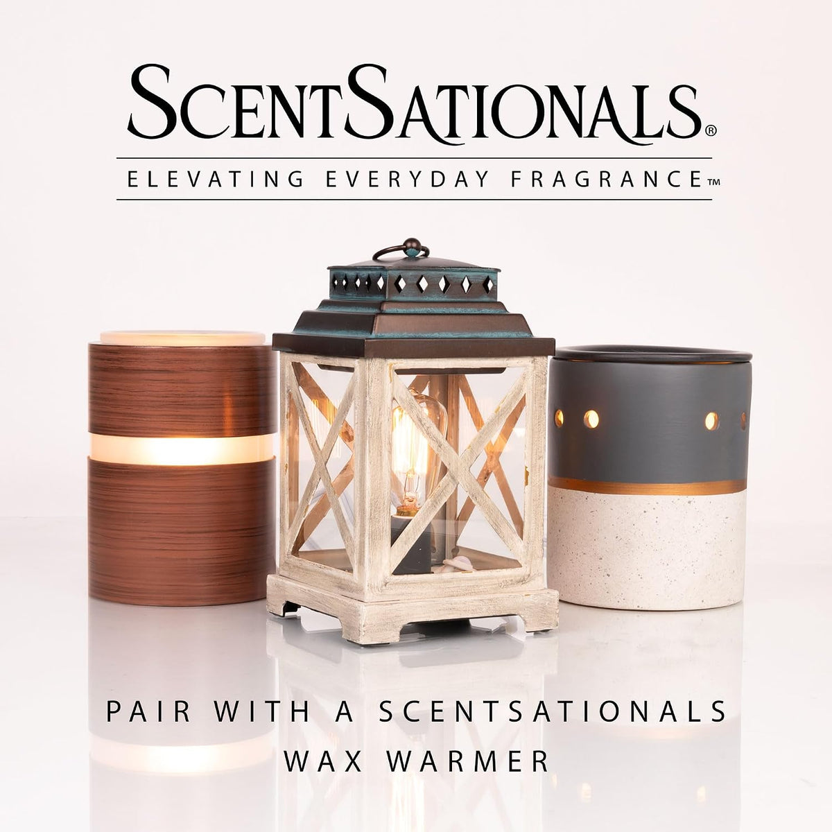 Scentsationals Mediterranean Grove, Fig Leaf Scent Wax Melts 10oz(24 Cubes)