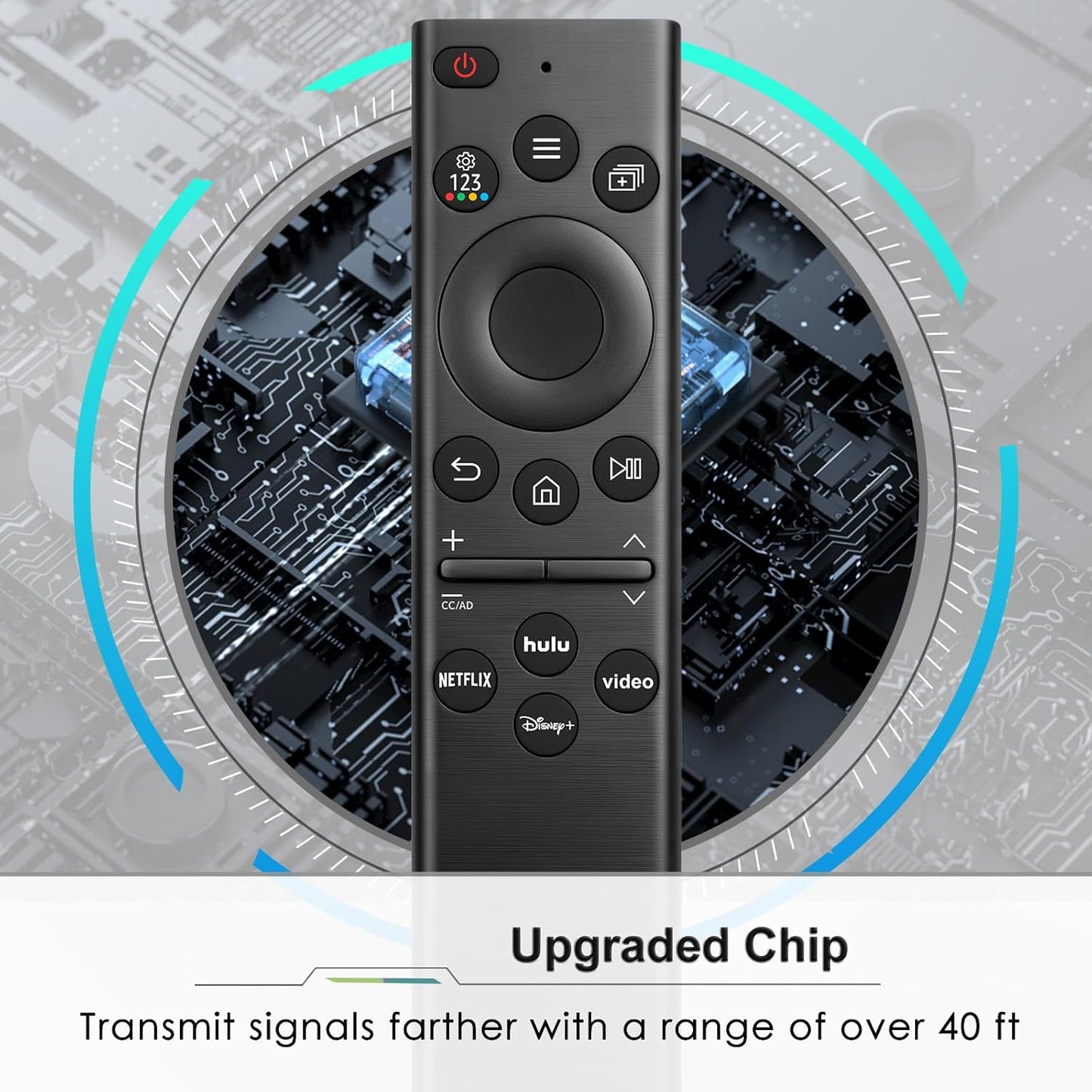 Universal Remote Control Compatible for All Samsung TV LED QLED UHD SUHD HDR LCD Frame Curved Solar HDTV 4K 8K 3D Smart TV Remotes Replacement