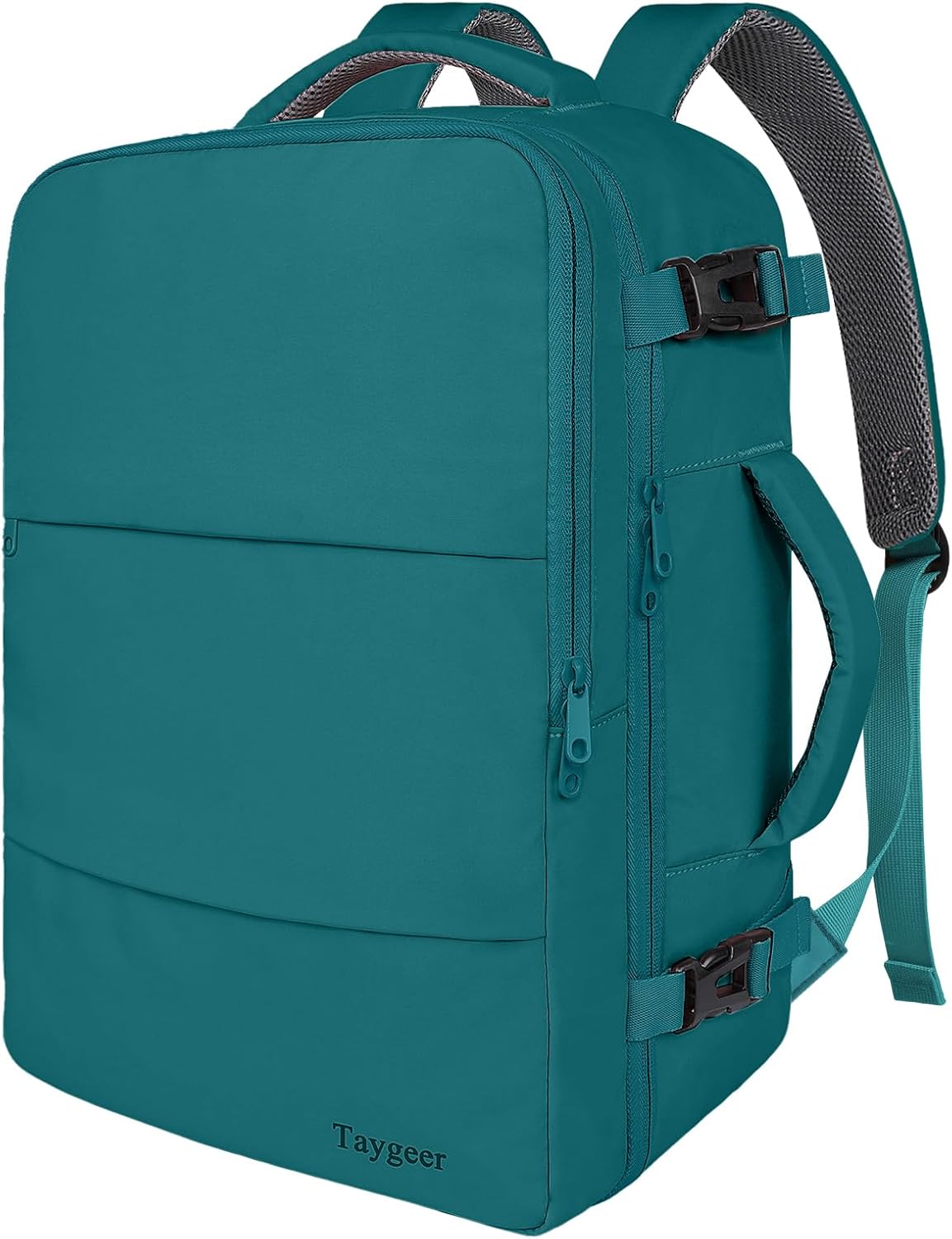 Taygeer Backpack for Women, Carry on Backpack with Laptop Compartment & Shoe Pouch, 35l Travel Laptop Mochila Carry On Luggage, Airline Approved Personal Item Bag For Weekender Gym Hiking, Black Khaki