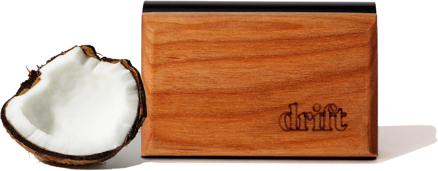 Drift Car Air Freshener - The Original Wood Air Freshener - Car Odor Eliminator - Long Lasting Scent - Auto Accessories - Metal Clip - Essential Oils - Clean Ingredients - Amber Scent Starter Kit
