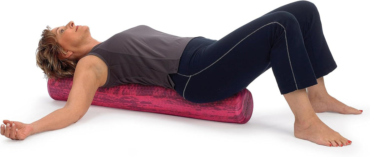 OPTP PRO-Roller Soft Density Foam Roller – Round, Pink, 36" x 6"