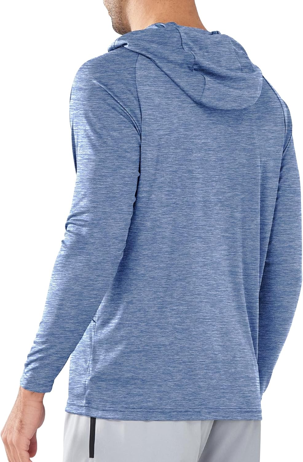 NORTHYARD Men's UPF 50+ Rash Guard Hoodie Long Sleeve Sun Protection Shirt Fishing Swim Beach Hiking Quick Dry Lightweight
