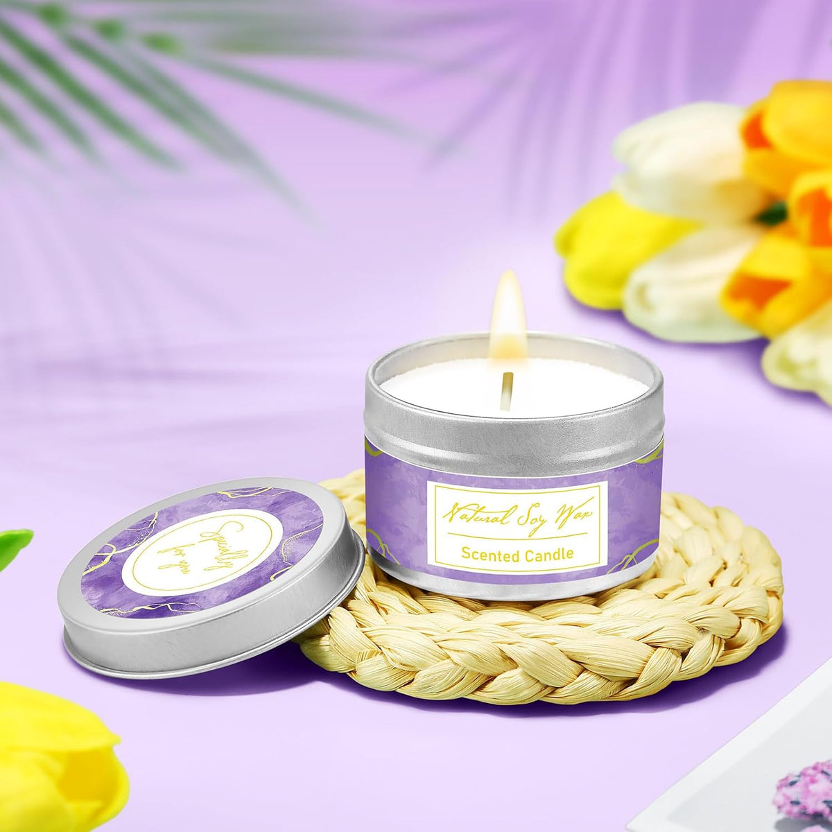 Happy Birthday Gifts for Women Mom Her Friend Sister Wife Grandma, Self Care Gift Get Well Relaxing Spa Gift Basket Set