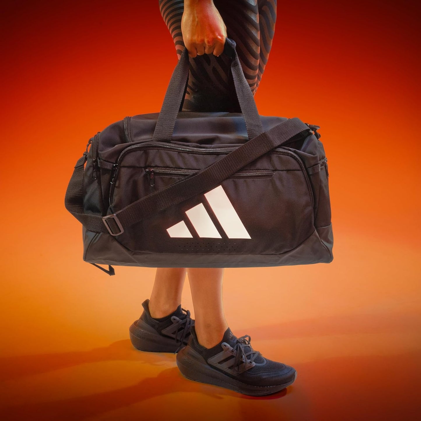 adidas Defender 5 Duffel Bag for Sports, Gym and Travel