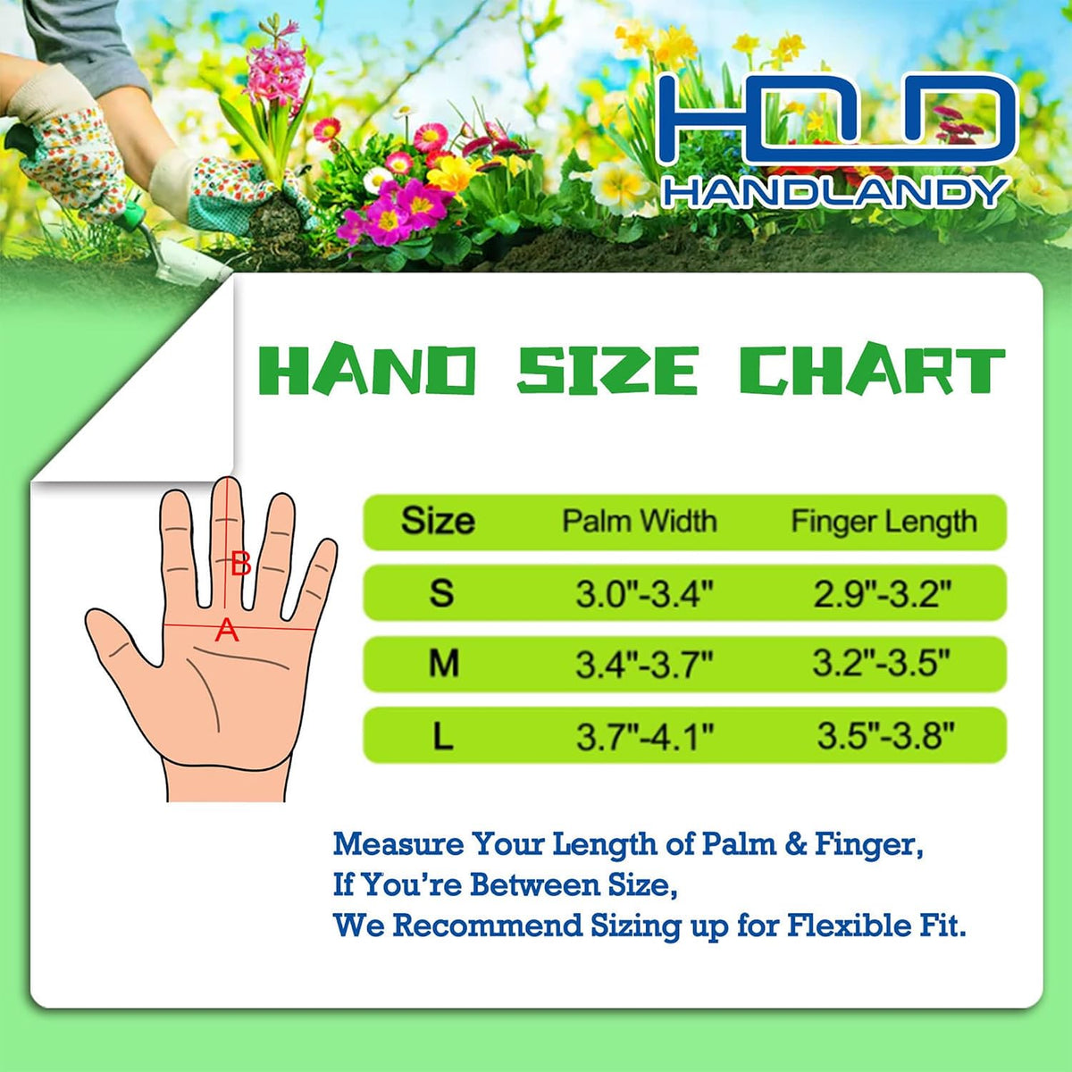HANDLANDY Rose Pruning Gloves for Men Women, Thorn Proof Gardening Gloves