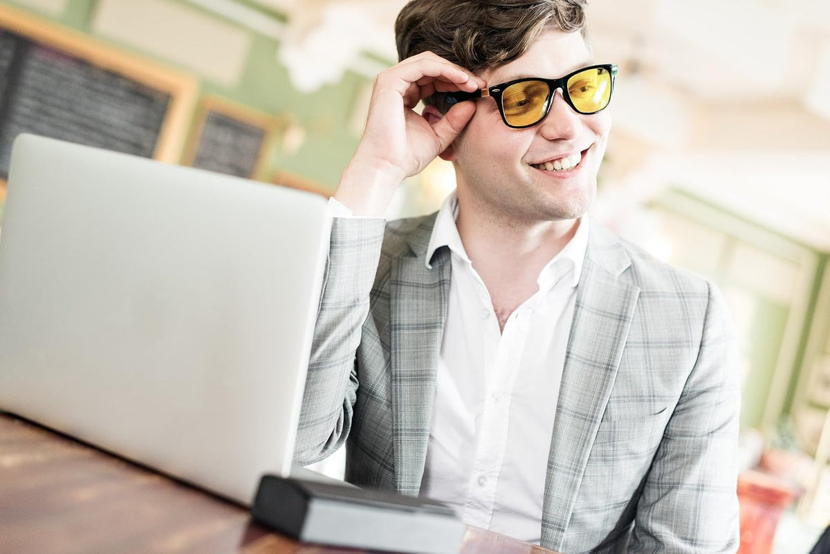 Prospek Blue Light Blocking Glasses for Men Women, Computer Glasses
