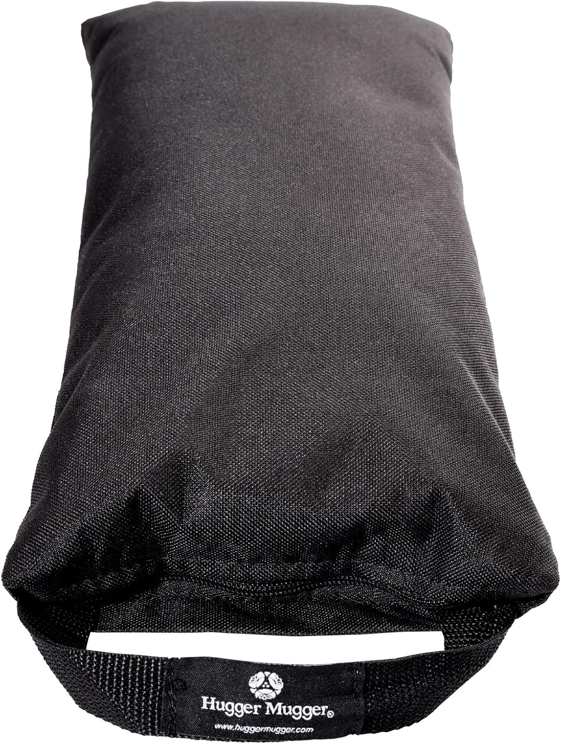 Hugger Mugger 10lb Yoga Sandbag - Adds Weight to Your Poses, Zipper Cover, Sturdy Handle, Silica Sand Filling, Durable Material