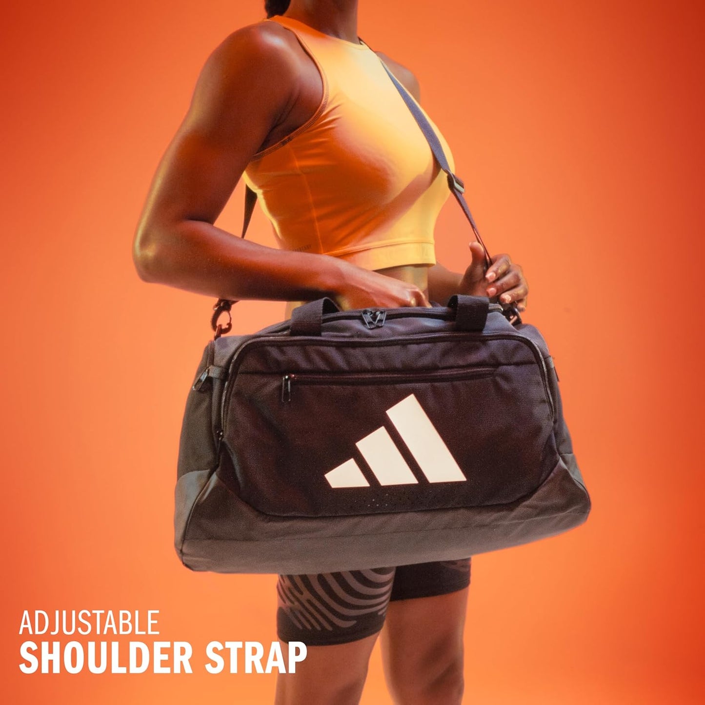 adidas Defender 5 Duffel Bag for Sports, Gym and Travel