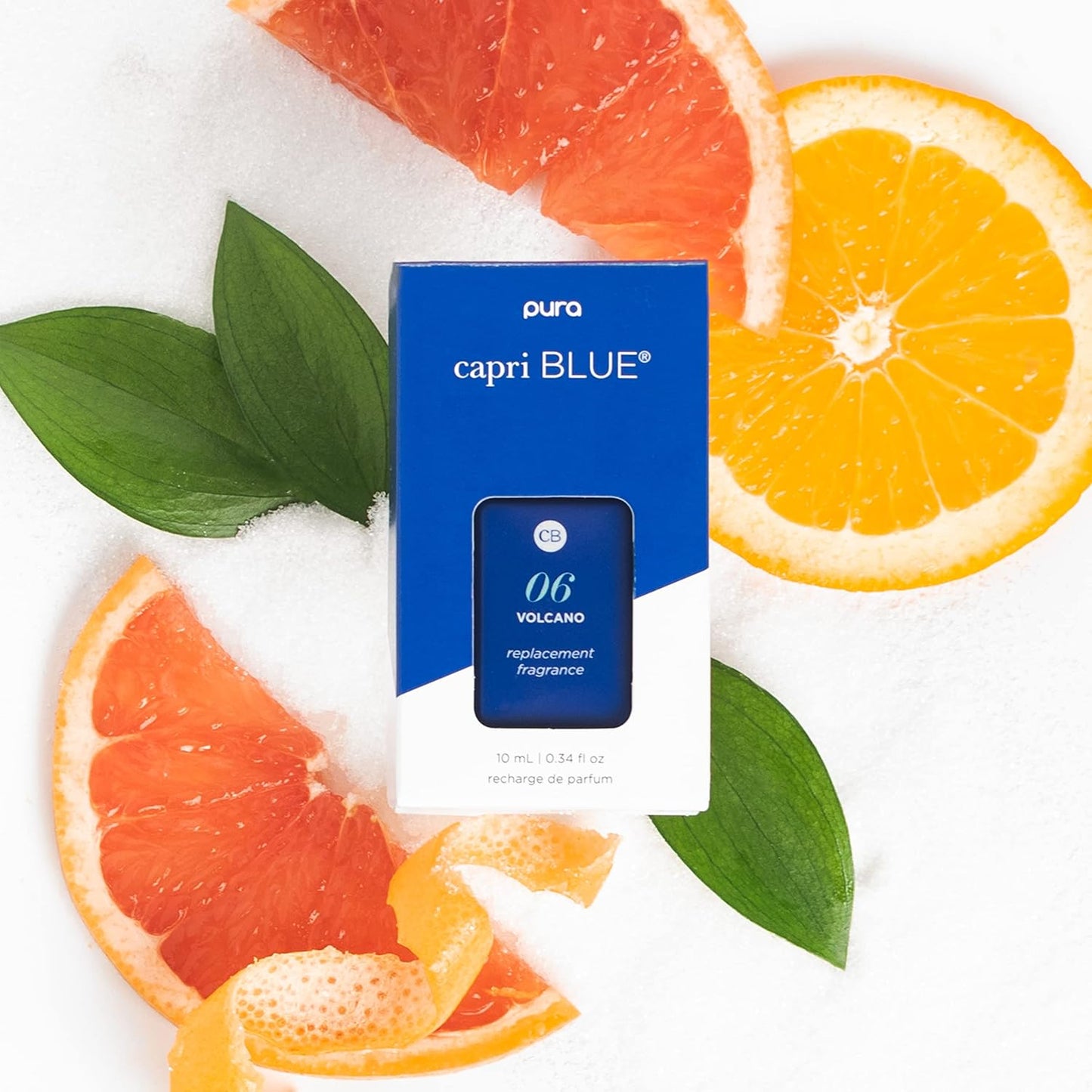 Capri Blue Pura Smart Home Plug-in Diffuser Refills – Includes 2 Capri Blue Pura Refills for Plug In Diffusers for Home - Long Lasting Luxury Scents - Volcano (Pack of 2)