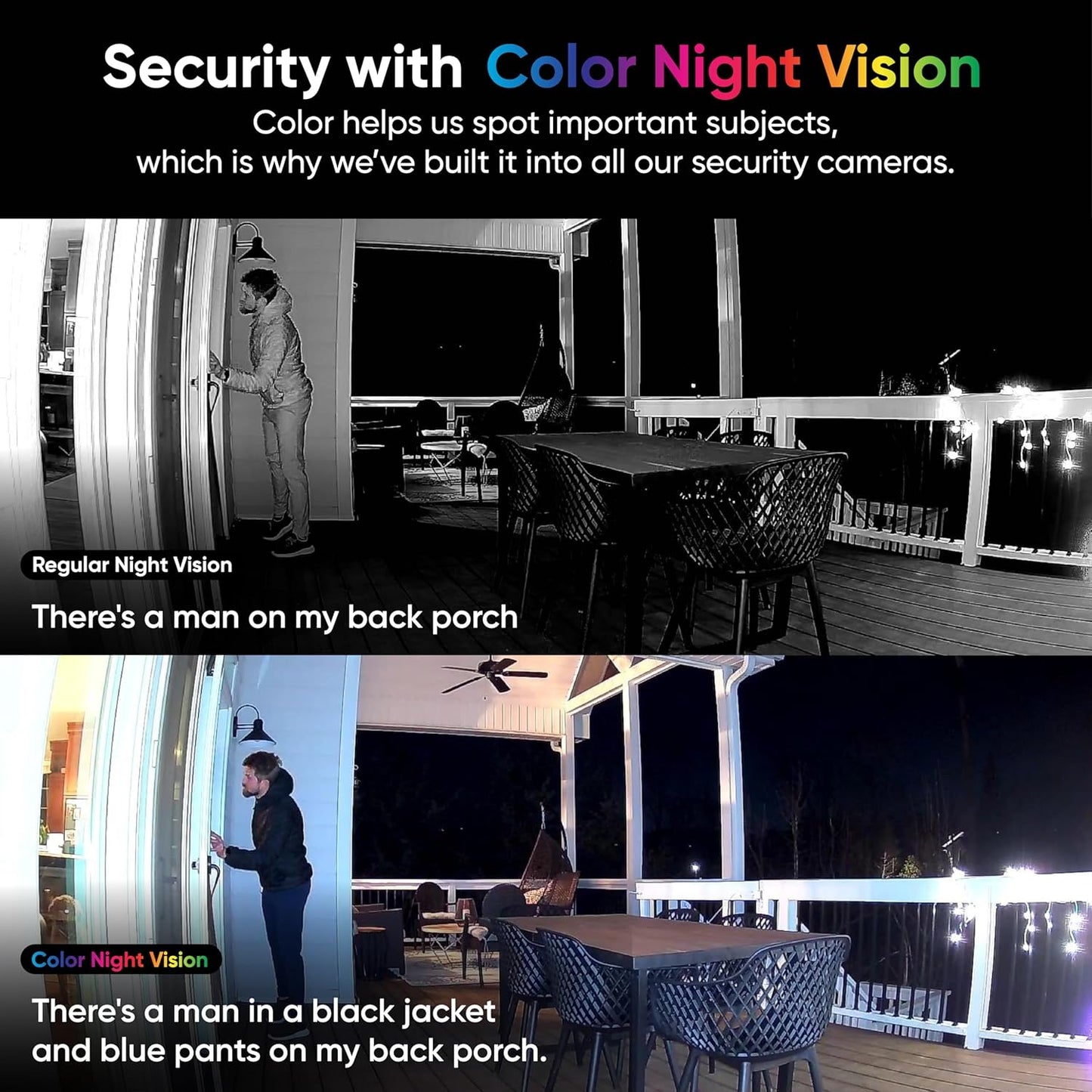 Wyze Cam OG Indoor/Outdoor 1080p Wi-Fi Smart Home Security Camera with Color Night Vision, Built-in Spotlight, Motion Detection, 2-Way Audio, Compatible with Alexa & Google, White, Free Expert Setup