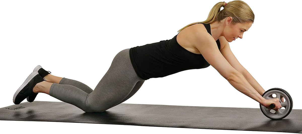 Sunny Health & Fitness Ab Roller Exercise Wheel for Core Training