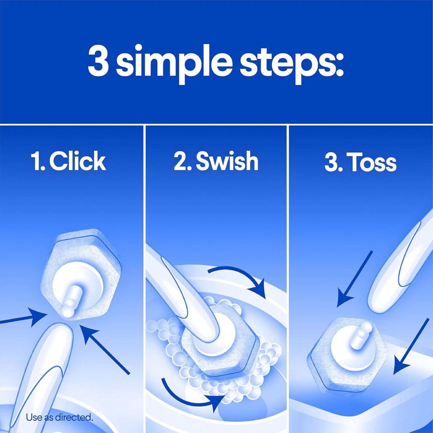 Clorox ToiletWand Disposable Toilet Cleaning System, Kills 99.9% of Germs and Viruses, Wand, Caddy and 6 Refill Heads
