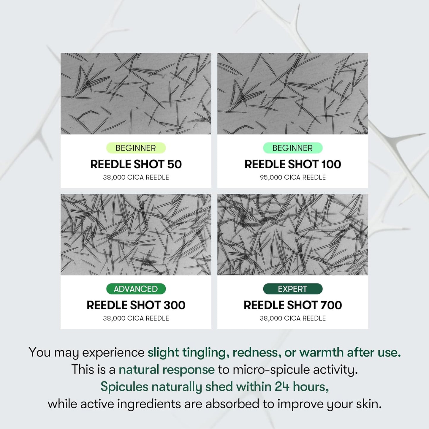 VT COSMETICS CICA Reedle Shot 100, Spicule Microneedling Serum for Pore Care & Exfoliation, Exosome, Centella Asiatica for Glass Skin, Skin Texture, Korean Liquid Skin Booster (1.69 Fl Oz / 50ml)