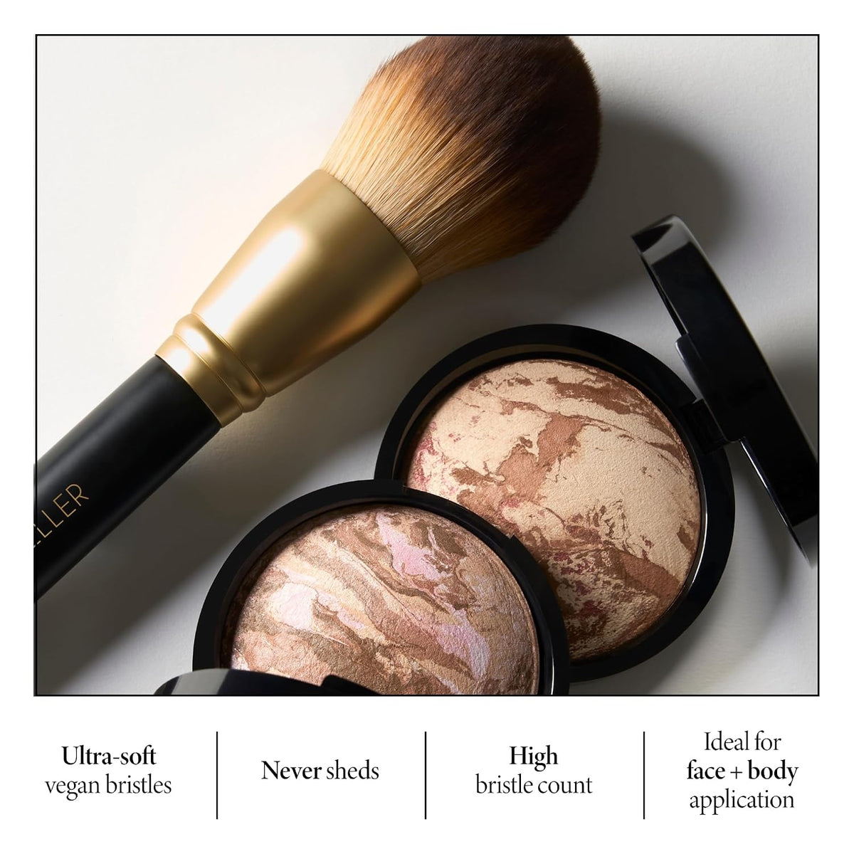 LAURA GELLER NEW YORK Makeup Brushes - Classic Bronzer Brush, Cruelty-Free
