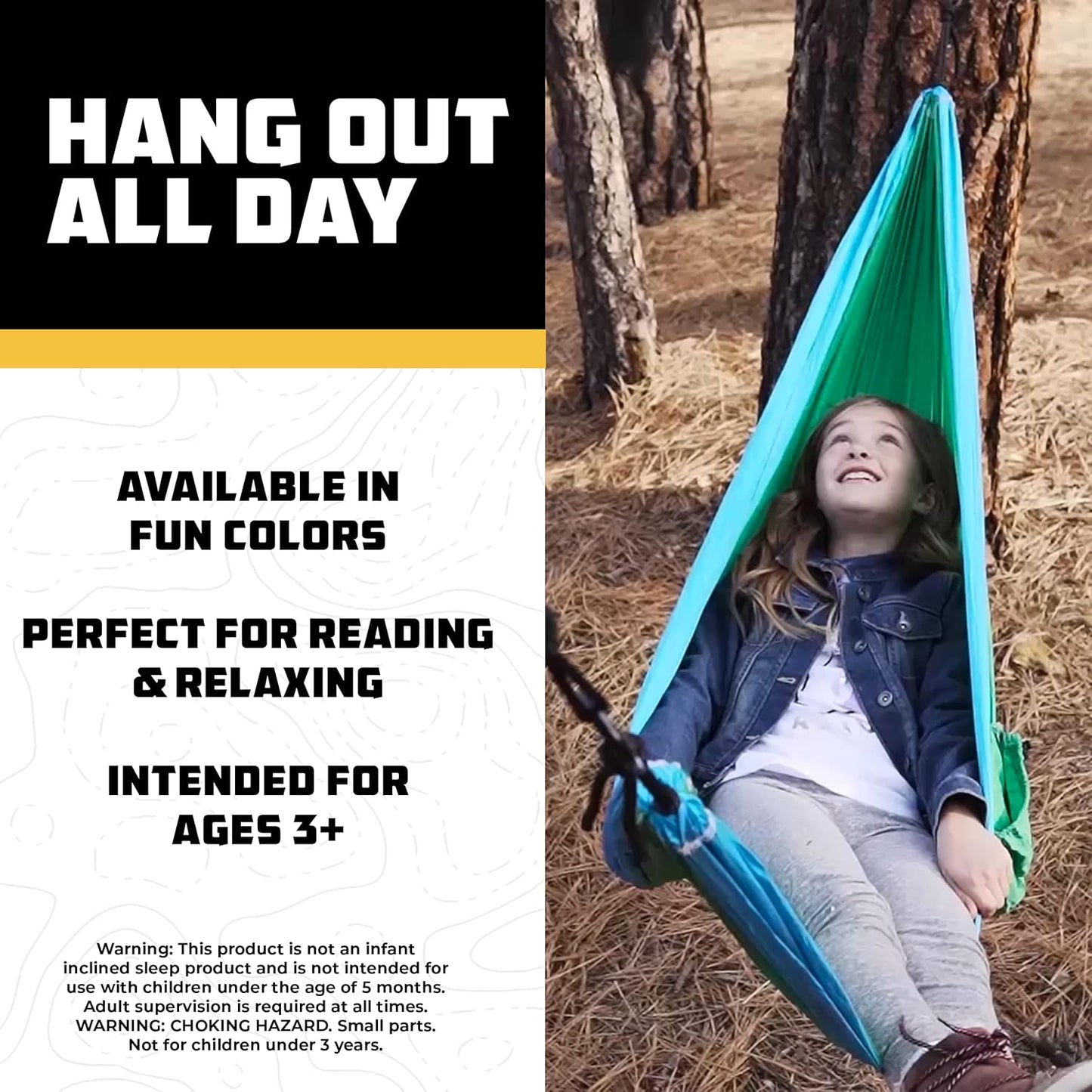 Wise Owl Outfitters Camping Hammock – up to 500lbs Portable Hammock with Tree Straps - Travel, Backpacking, Hiking, Outdoors Camping Gear - Single or Double
