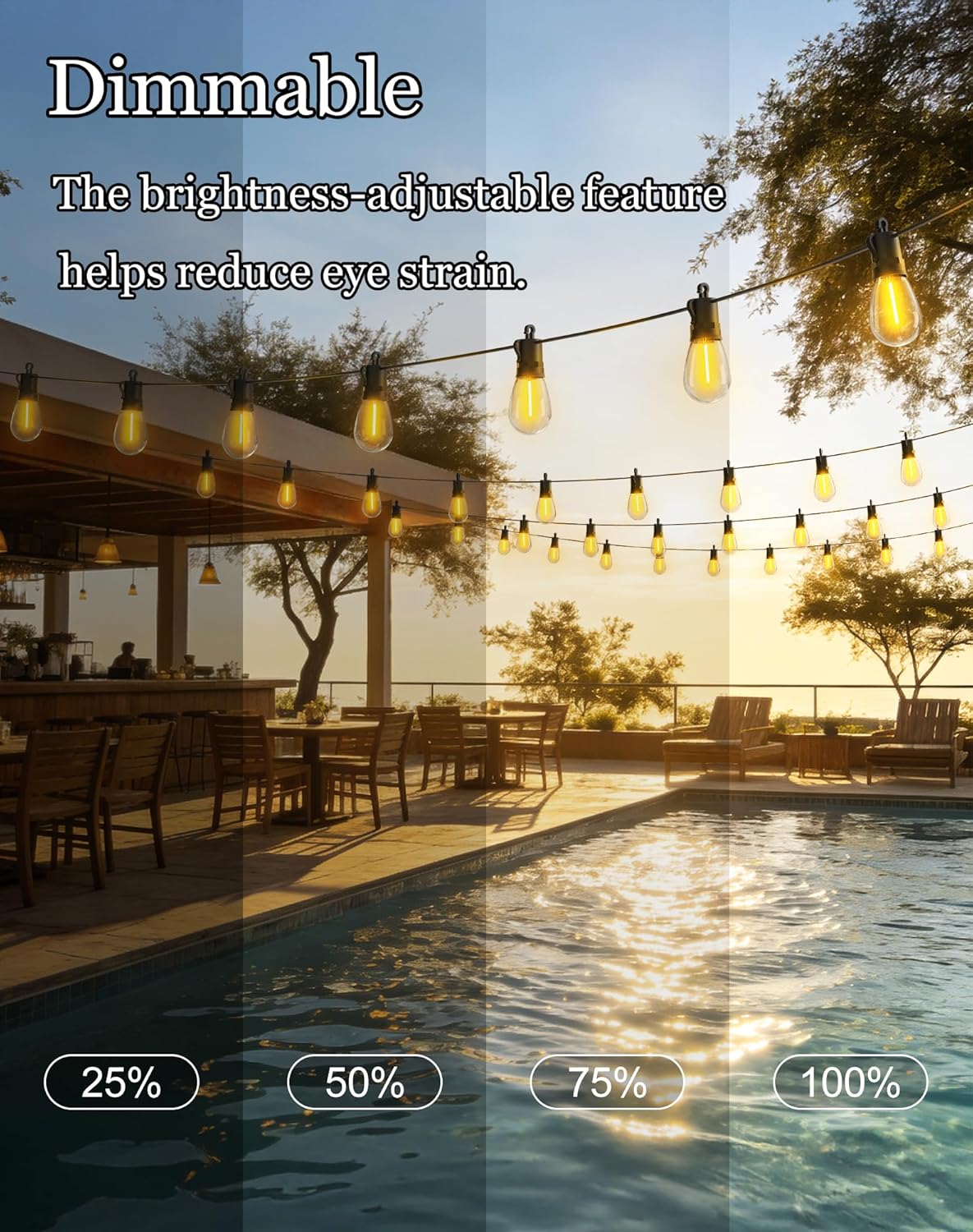 50ft-Solar-Powered-Lights-Outdoor-Waterproof-String Lights-Outside-Patio-Yard-Garden-Fence-Backyard-Deck-Porch-Balcony-Patios-Camping-Battery-Operated-LED-Fairy-Strip-Lighting-Hanging-Edison-Bulbs-S14