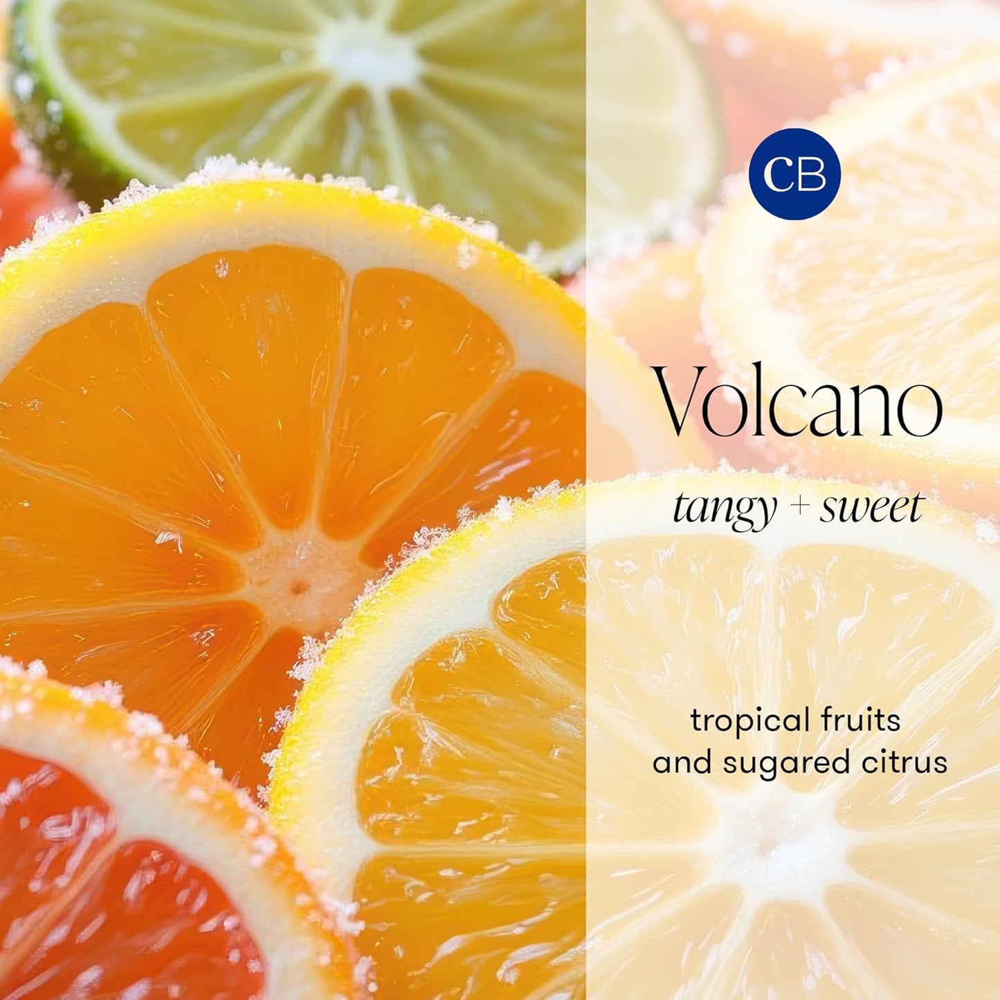 Capri Blue Diffuser Oil Refill - Premium Fragrance Oil - Use with Electric or Ultrasonic Diffusers for Home - Long Lasting Sugared Citrus Scent (Volcano, 0.5 fl oz)