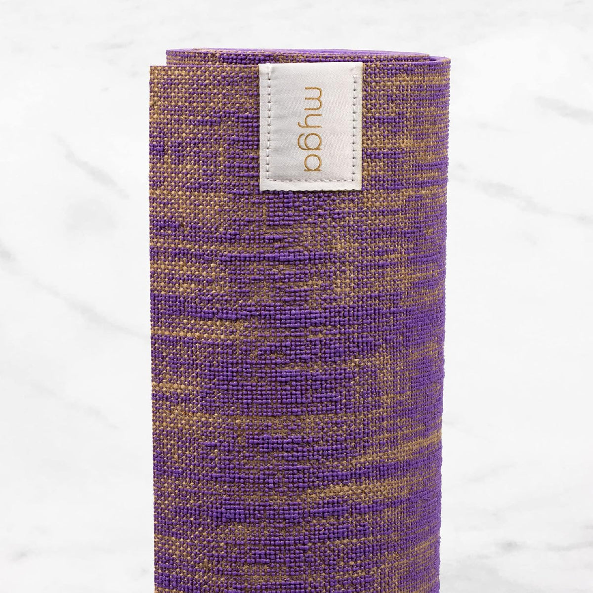 Myga Jute Yoga Mat, High Performance Vegan Floor Exercise Mat, Eco Friendly Biodegradable Yoga Mat with PVC Backing,72" x 24", 0.2" Thickness