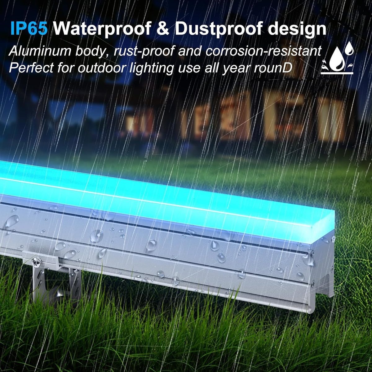 Wall Washer Light RGBW Color Changing Outdoor Bar Lights Wash Lighting