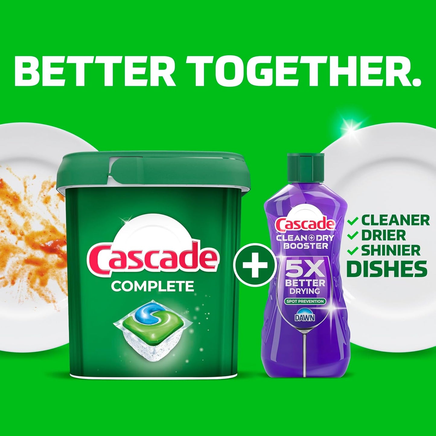 Cascade Complete Dishwasher Pods - Fresh Scent ActionPacs, Dishwasher Detergent, Dishwasher Soap, Detergent Pods, 78 Count