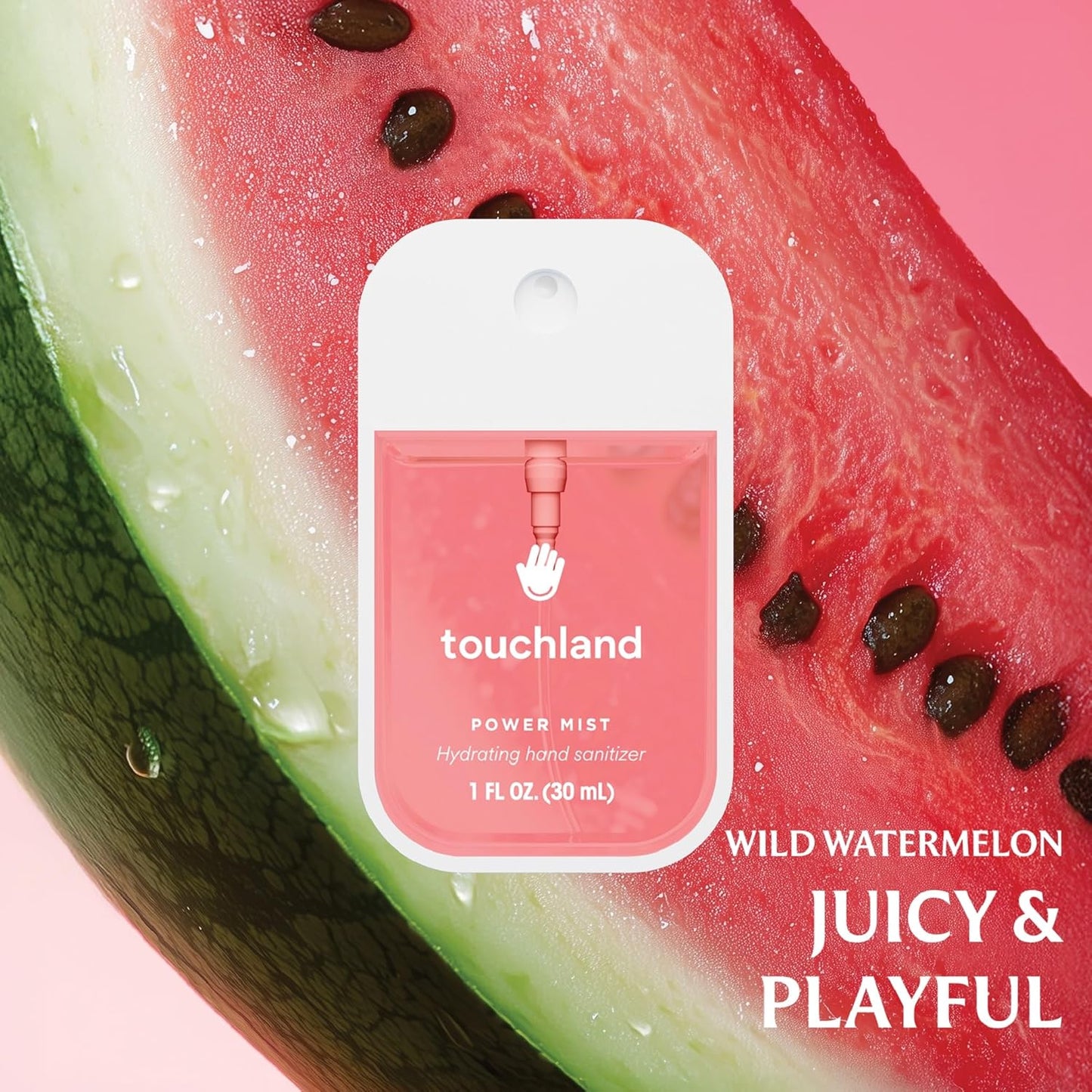 Touchland Hand Sanitizer Spray, Juicy Trio - 3 x 1 FL OZ