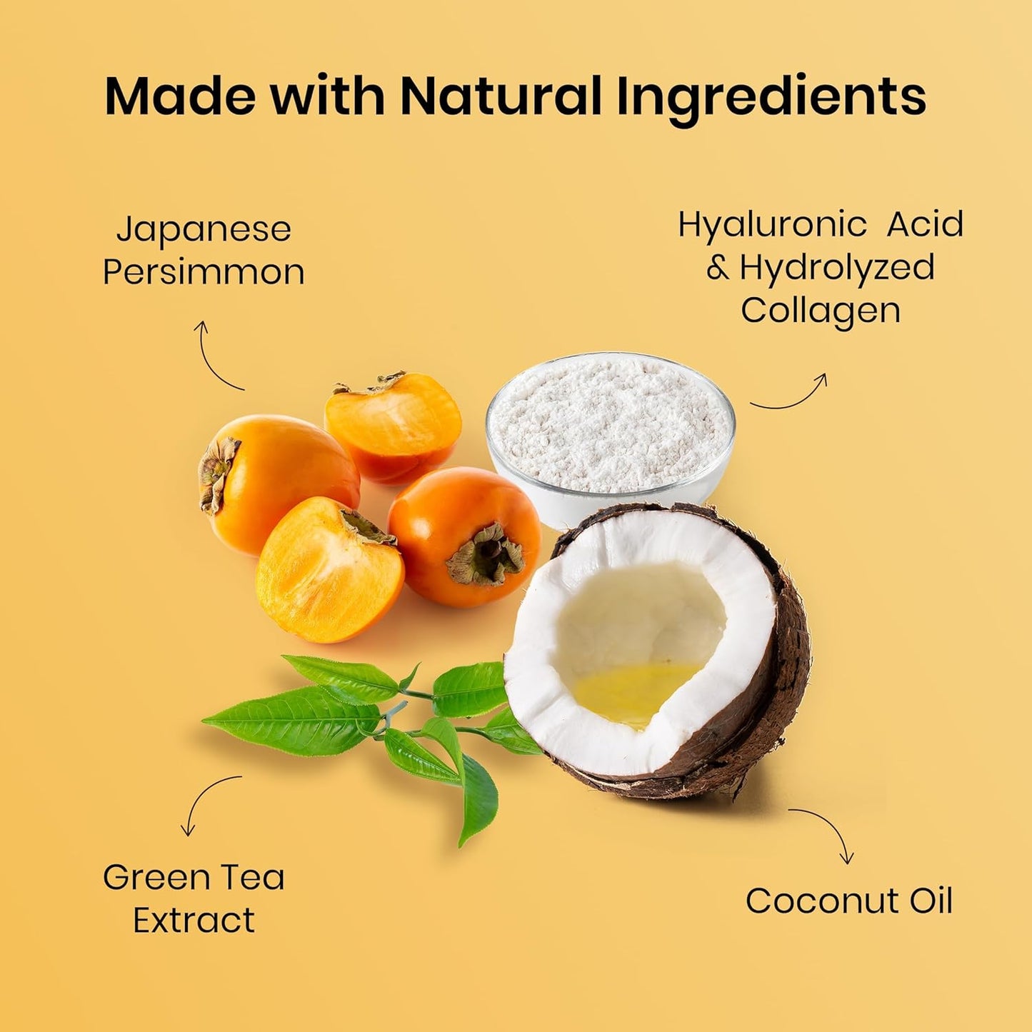 Japanese Persimmon Cleanser Bar 2 Pk Bundle for Body Odor, Persimmon Solution for Old People Smell - Natural Cleansing Body Bars, Organic Formula, Japanese Skin Care, Cleansing Hygiene