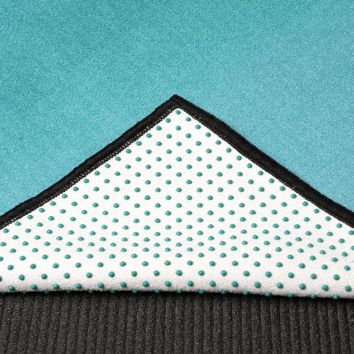 Eunzel Hot Yoga Mat Towel with Grip Dots, Printed Design 72" x 24"