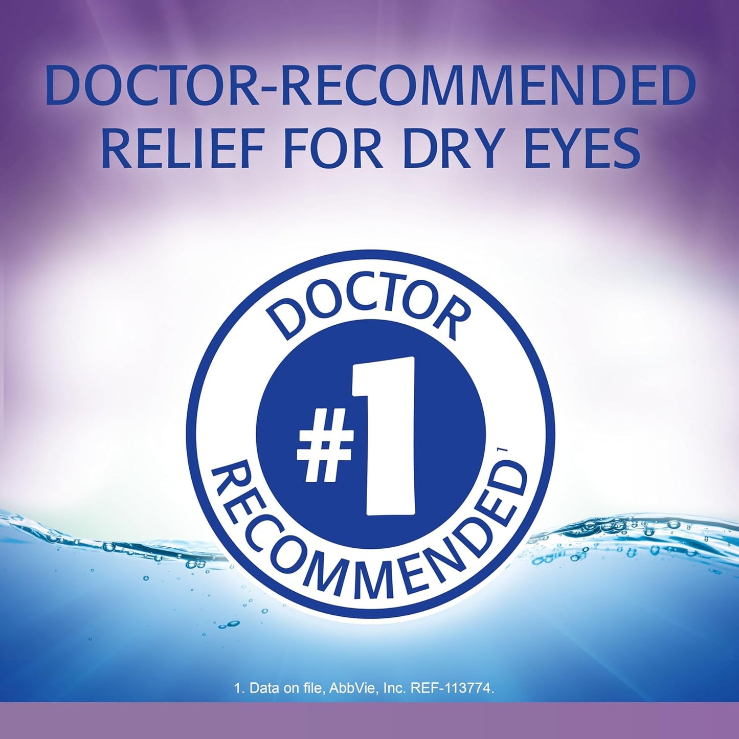 Refresh Optive Gel Drops Lubricant Eye Gel For Dry Eyes, 0.33 Oz Sterile