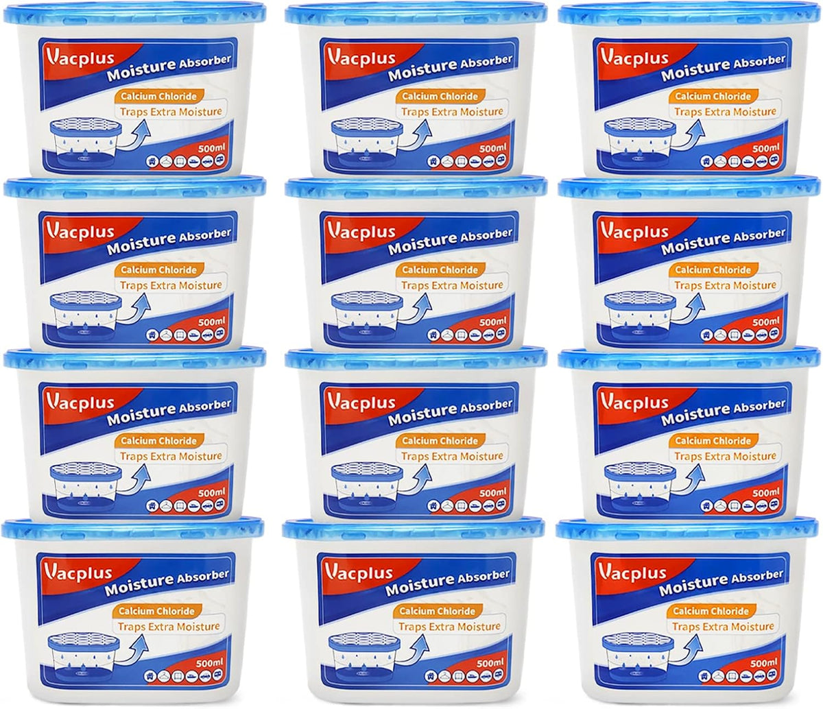 Vacplus Moisture Absorber, 10.5 OZ, Strong Absorption, Ocean Scent