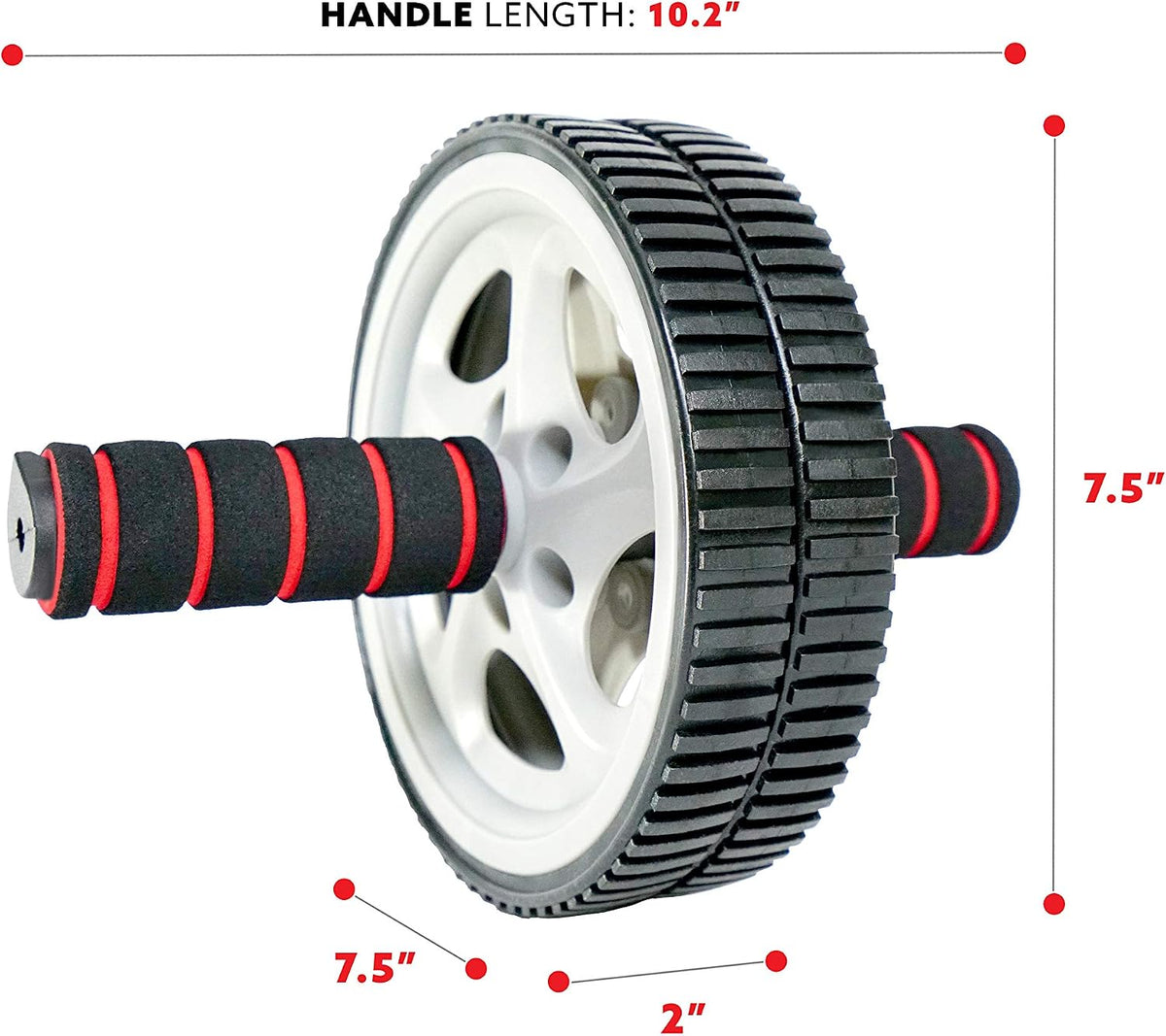 Sunny Health & Fitness Ab Roller Exercise Wheel for Core Training