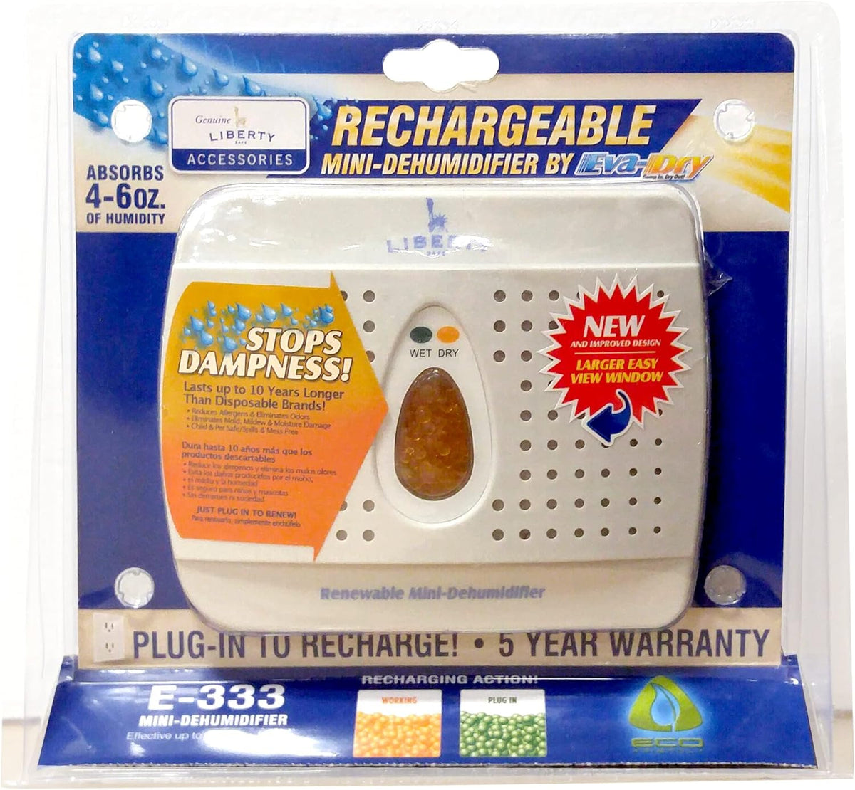 Eva-Dry Dehumidifier, Liberty Safes