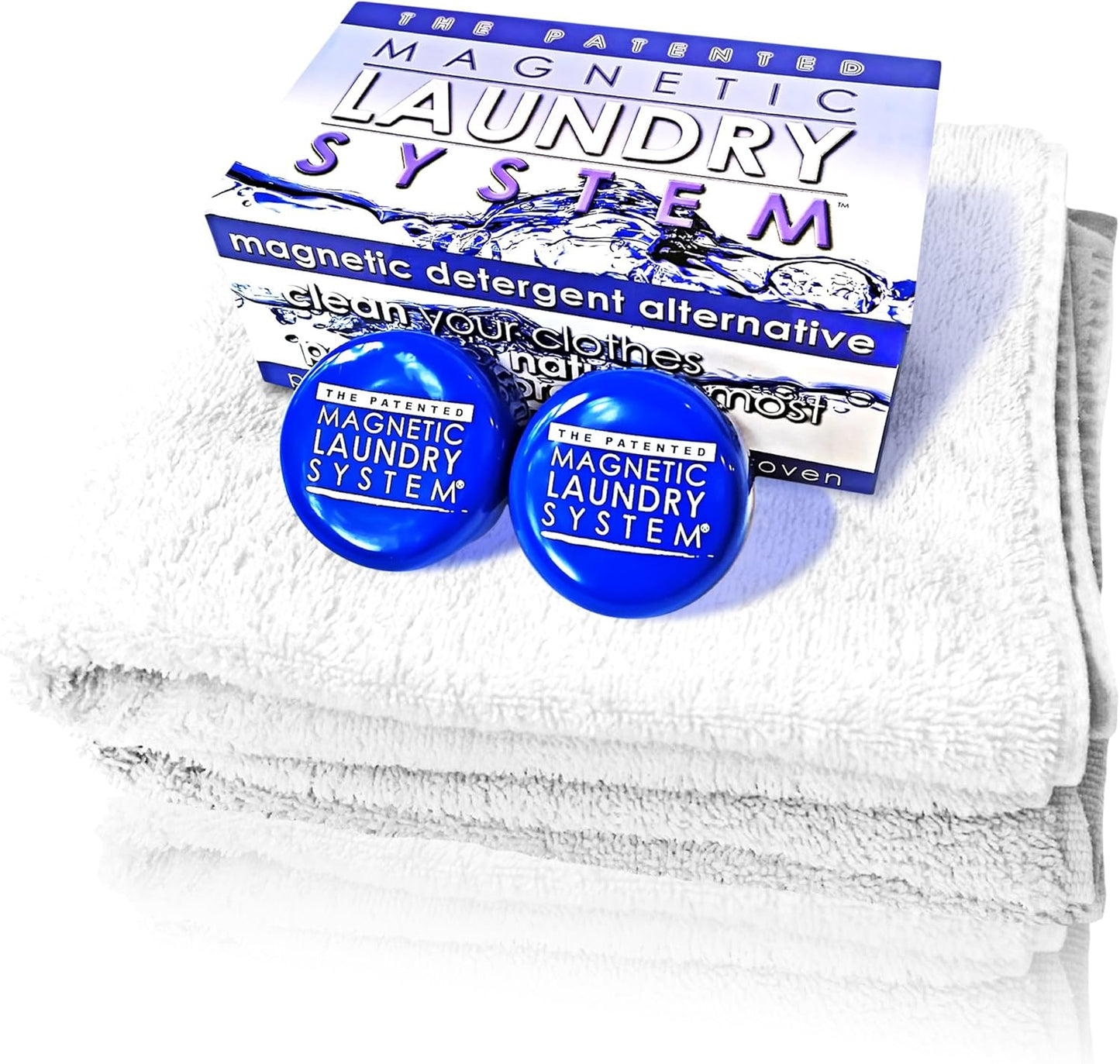 The Original MLS Laundry System – Patented and Proven Magnetic Laundry Detergent Alternative | Powder and Liquid Chemical-Free, Clear Scent, Sensitive Skin, Non-Toxic and Eco-Friendly