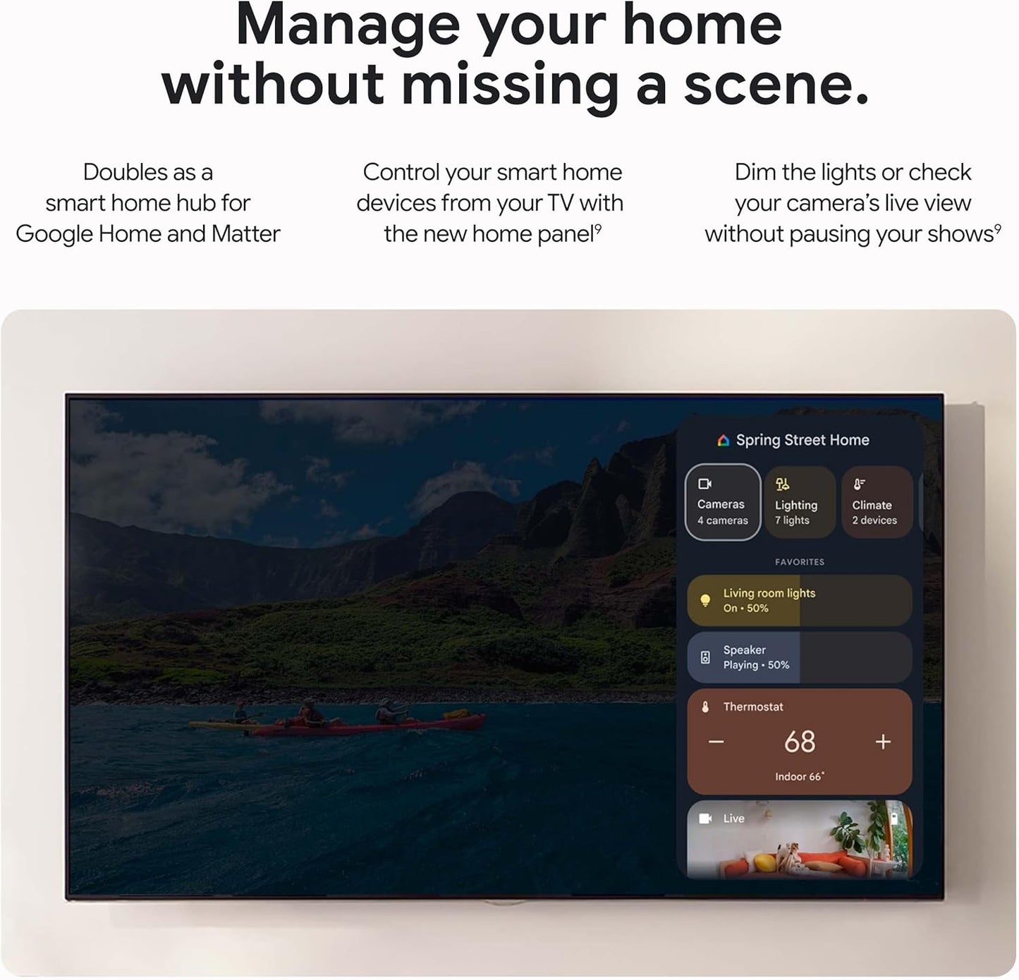 Google TV Streamer 4K - Fast Streaming Entertainment on Your TV with Voice Search Remote - Watch Movies, Shows, Live TV, and Netflix in 4K HDR - Smart Home Control - 32 GB of Storage - Hazel