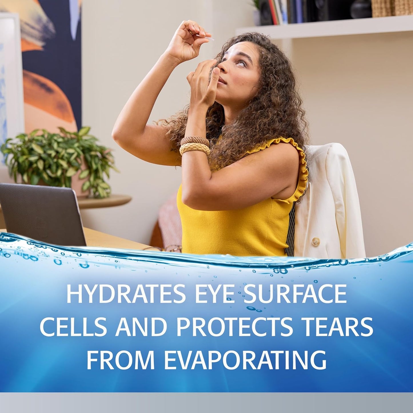 REFRESH OPTIVE ADVANCED PF Lubricant Eye Drops Preservative-Free Artificial Tears, 0.01 fl oz (0.4 mL), 30 Single-Use Containers