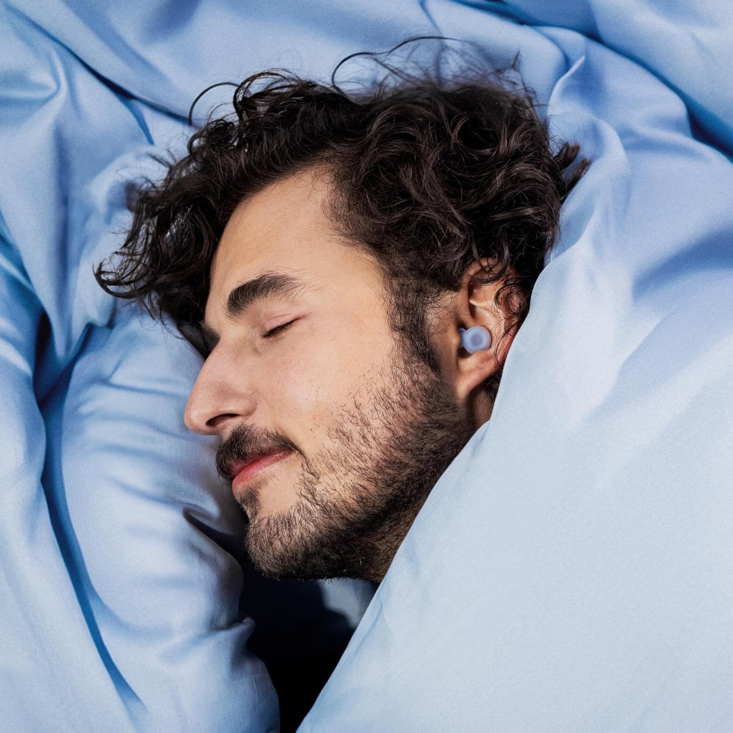 Loop Dream – Silicone/Memory Foam Earplugs for Sleep Comfort | Comfortable Ear Plugs for Muffling Snoring & Sleeping | Customized Fit | 27dB (SNR) Noise Reduction