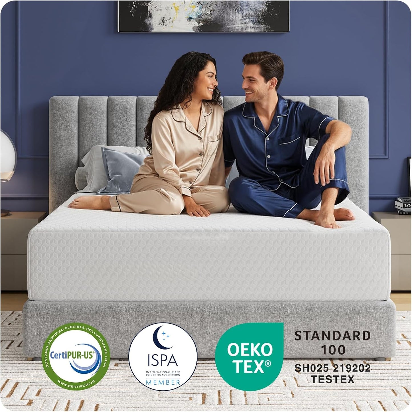 Avenco Twin Mattress 10 Inch, Memory Foam Twin Size Mattress in a Box for Comfort Sleep & Pressure Relief, CertiPUR-US Certified Mattresses Medium Firm