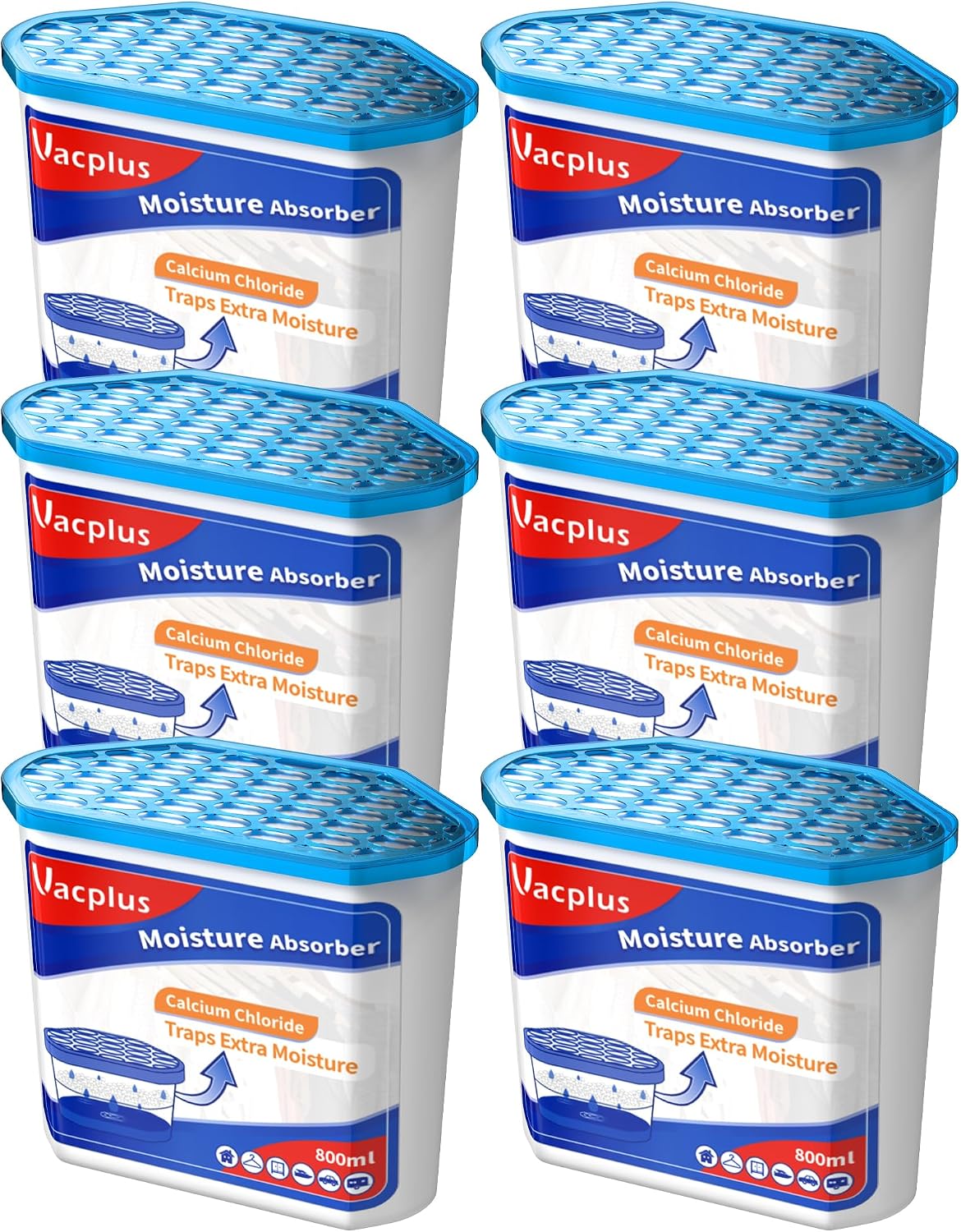 Vacplus Moisture Absorber, 16.0 OZ, Strong Absorption, Lavender