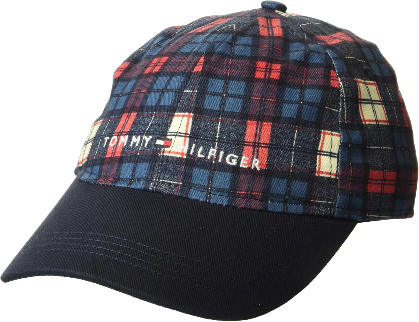 Tommy Hilfiger Men's Cotton Logo Adjustable Baseball Cap
