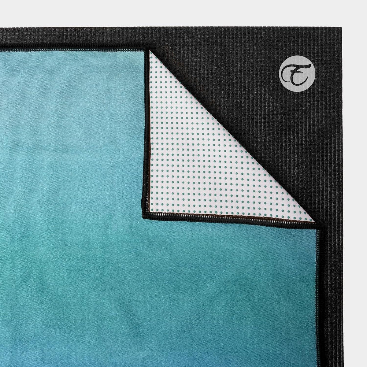 Eunzel Hot Yoga Mat Towel with Grip Dots, Printed Design 72" x 24"