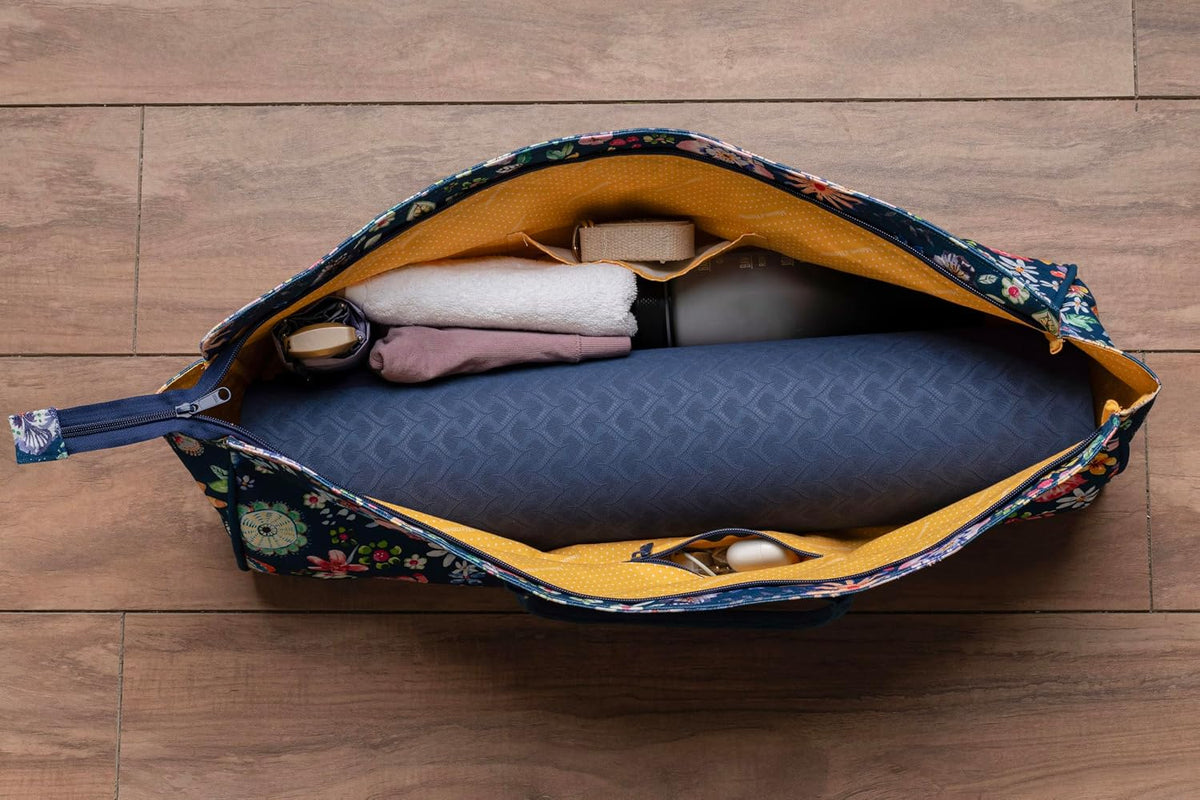 Maison d' Hermine Yoga Mat Duffle Bag Gym Tote Yoga Mat Carry Bag
