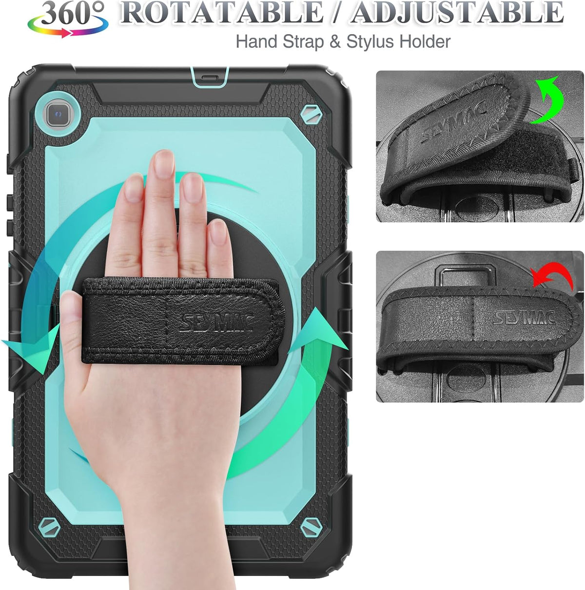 SEYMAC stock Case for Samsung Galaxy Tab S6 Lite (2024-2020) 10.4'' SkyBlue