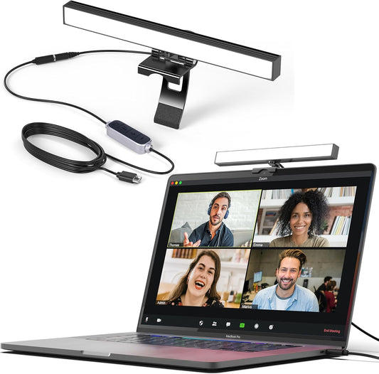 HumanCentric Video Conference Lighting, Webcam Light for Streaming LED