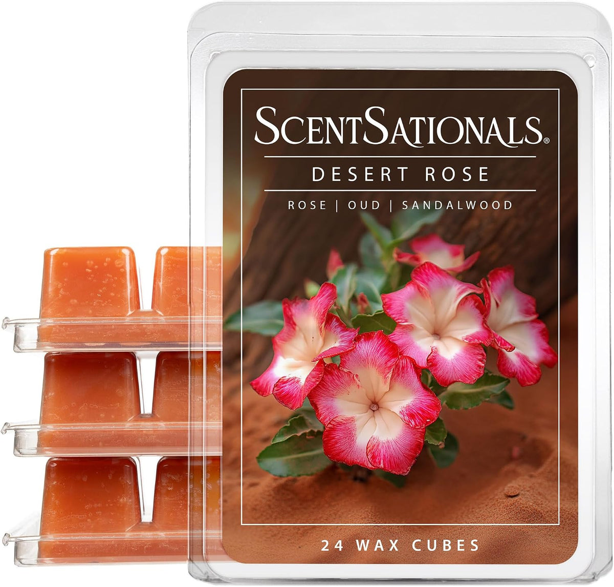 Scentsationals Mediterranean Grove, Fig Leaf Scent Wax Melts 10oz(24 Cubes)